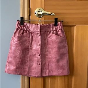 Bershka Pink Miniskirt